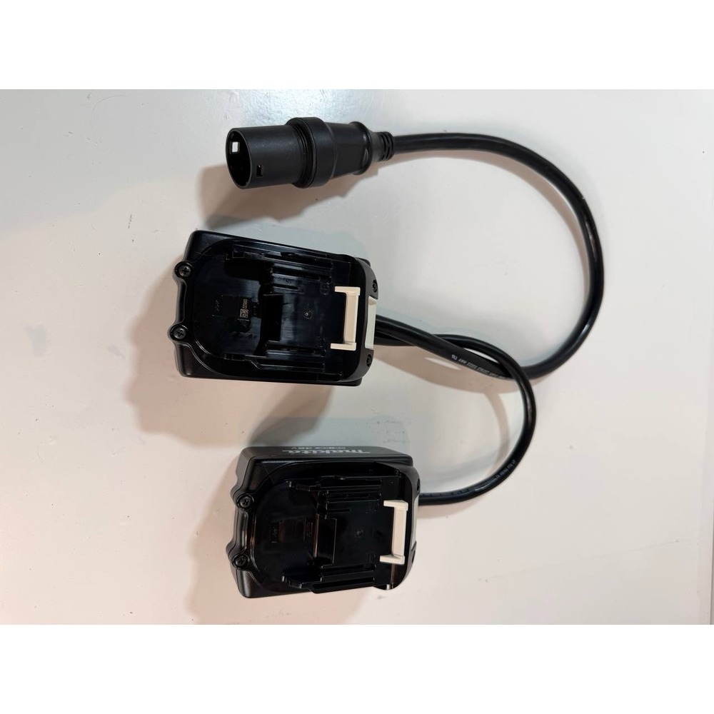 Makita 36V (18V+18V) Dual Battery Adapter Power Cable